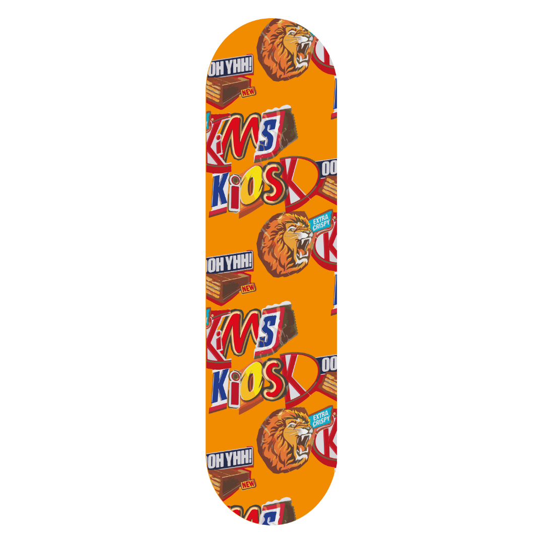 Kims Kiosk Snack deck - orange (8.0-8.5)