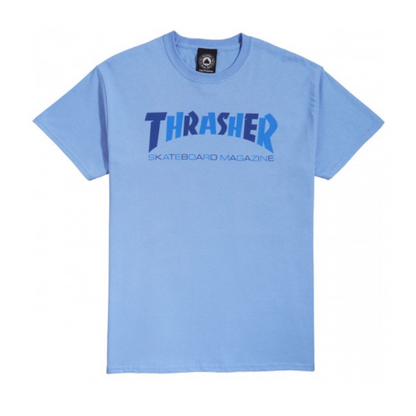 Thrasher Checkers t-shirt - lyseblå