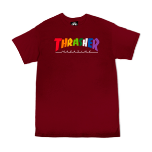 Thrasher - "Rainbow Mag" T-shirt