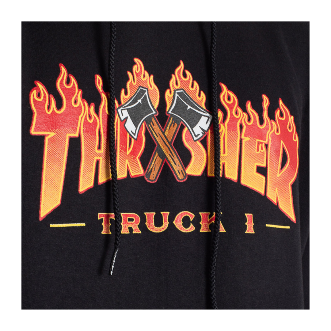 Thrasher "Truck 1" Hoodie - Sort