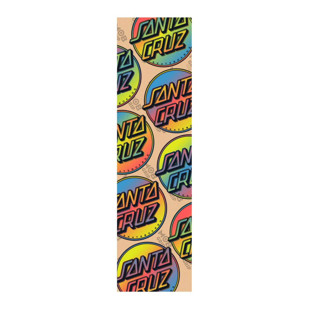 Mob Grip tape - Santa Cruz - Contra Allover clear - 9" x 33'' (1 sheet)