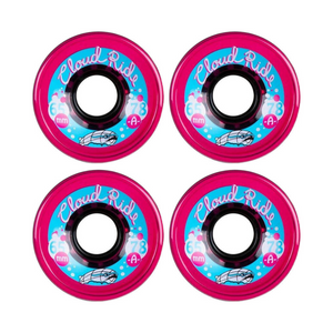 Skateboard filmer/cruiser hjul - Cloud Ride 65mm 78A (pink)