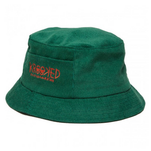 Krooked - " Krooked Eyes Bucket Hat" - Green/Red
