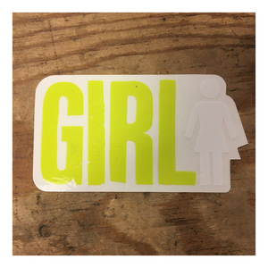 Girl (10x6) Stickers