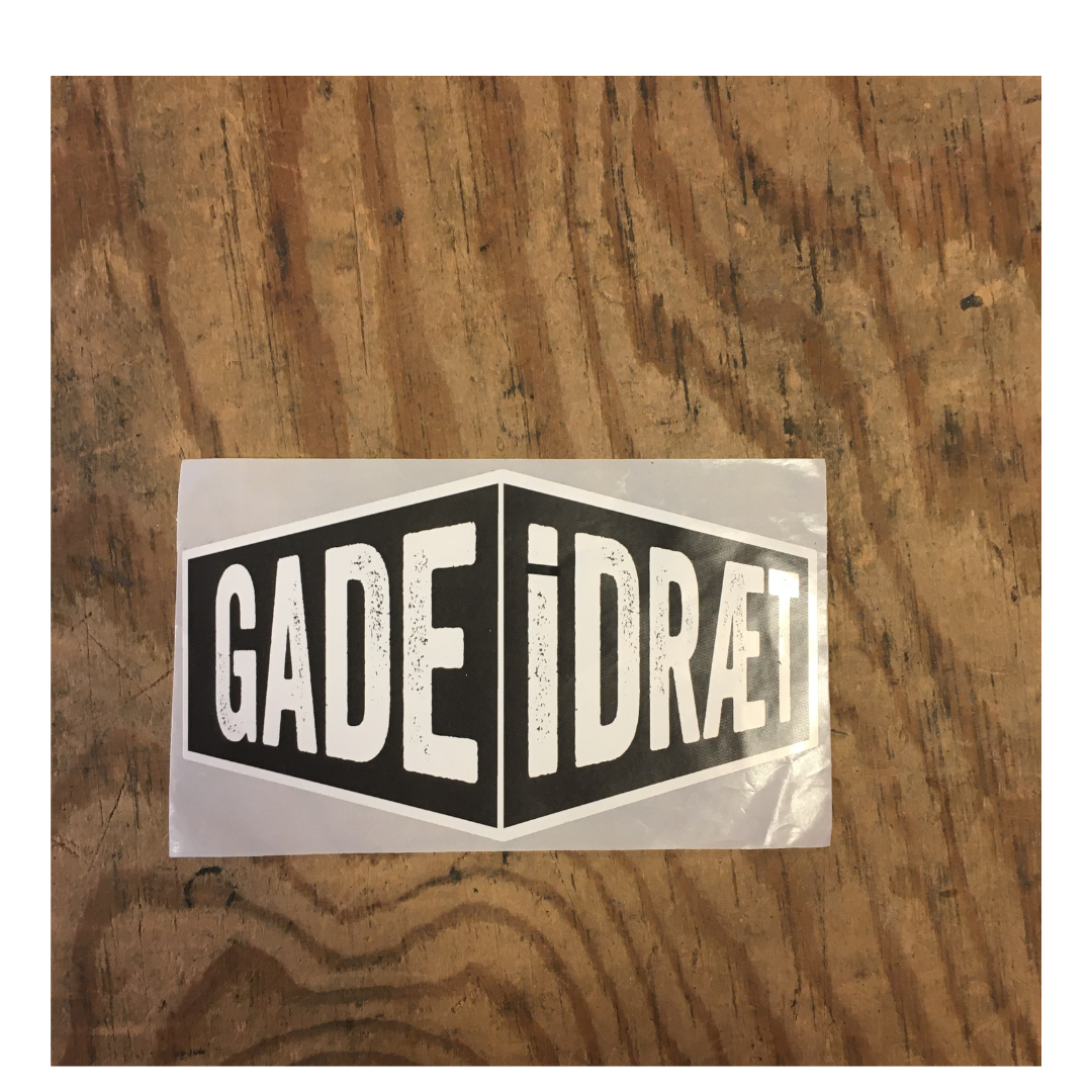 Gadeidræt (12x7) - Stickers