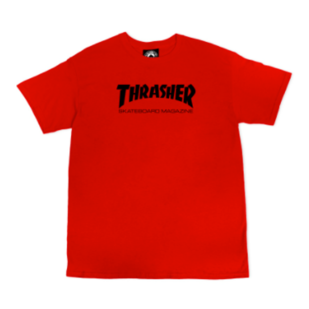 Thrasher "Skatemag Logo" Rød Kids T-shirt – skate