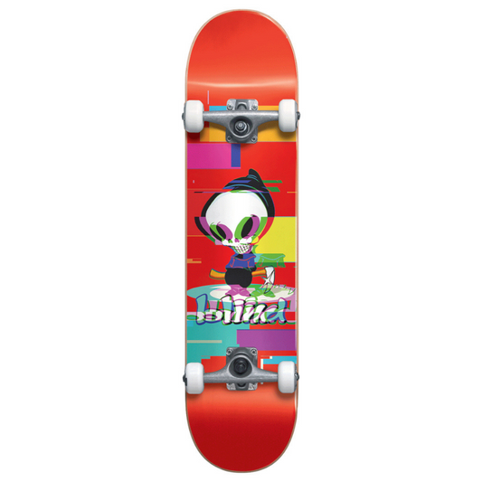 Blind - "Reaper Glitch" (Rød) - Complete Skateboard (7.75")