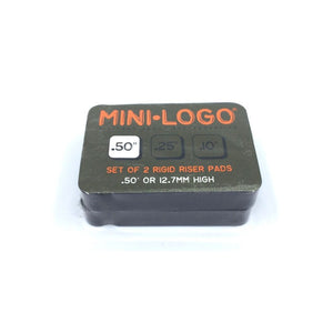 Mini Logo™ .50" skateboard rigid riser pads (2 stk.)