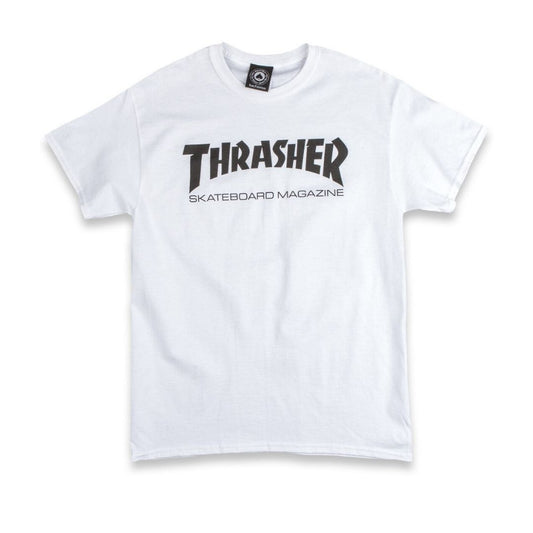 Thrasher hvid t-shirt (kids)