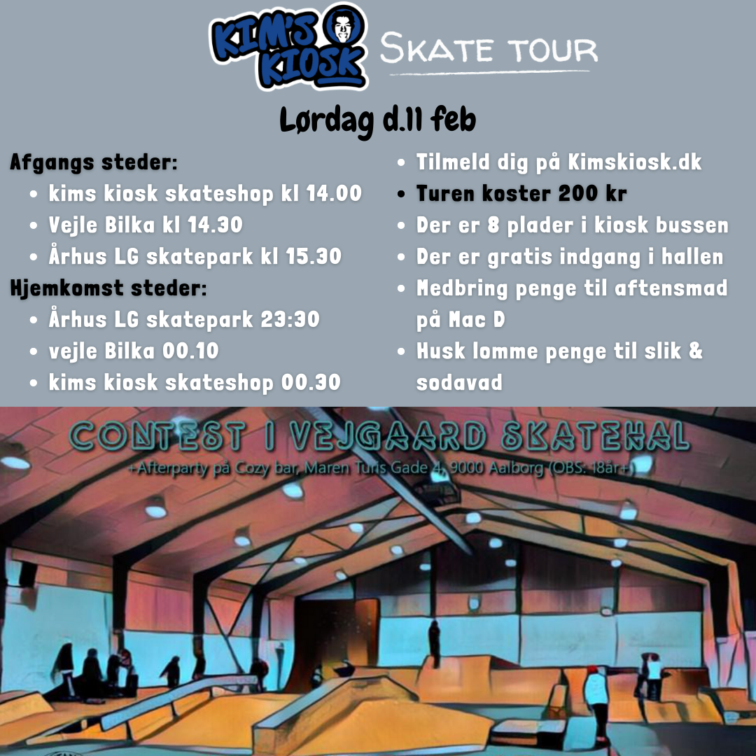 Aalborg skate tour – SK8shoppen.dk - skate butik